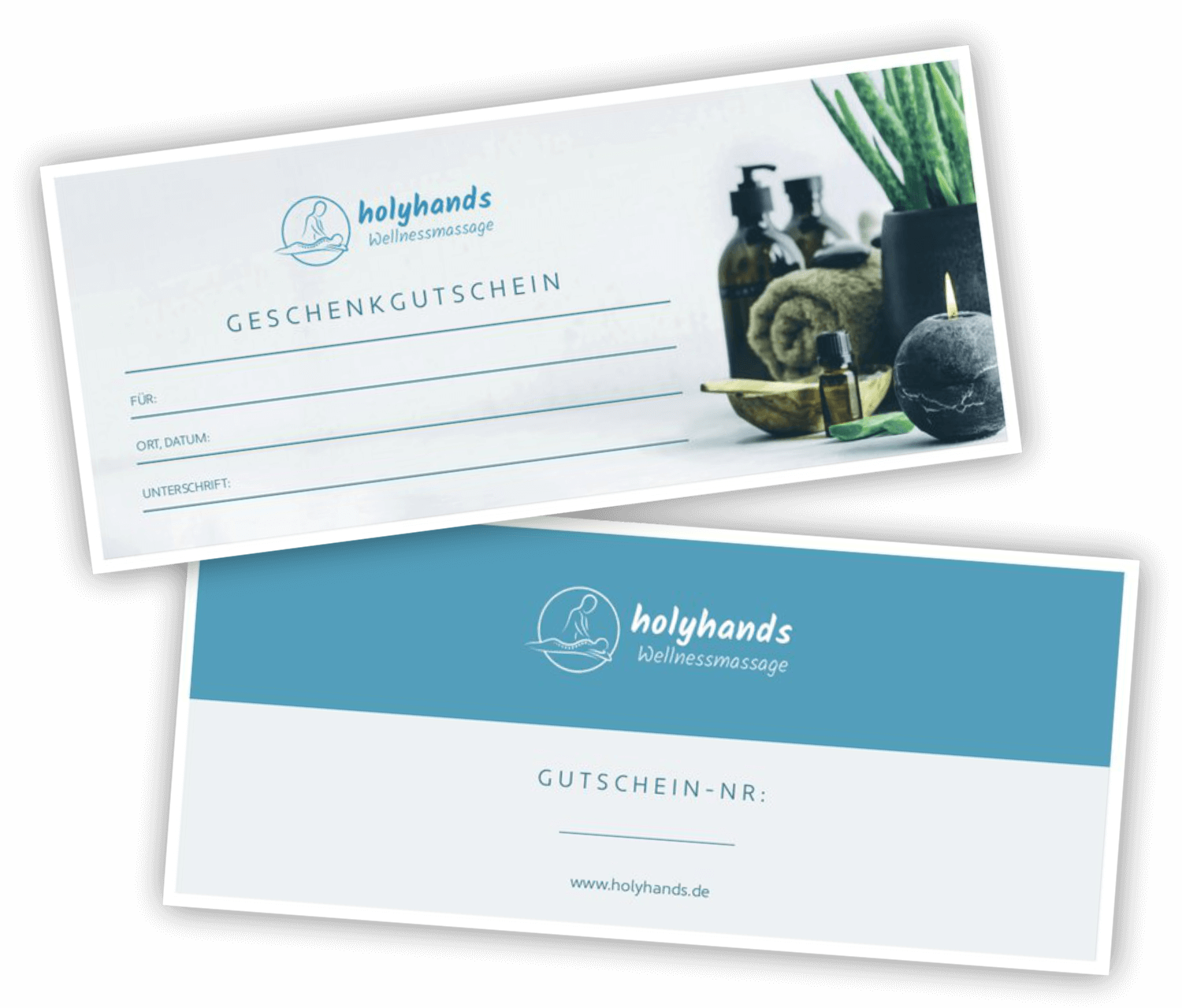 holyhands massage gutschein geschenk